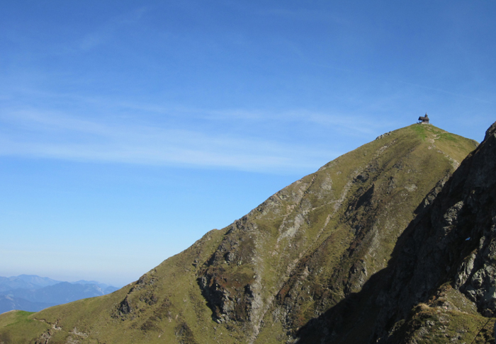 Blick auf die Kellerjochkapelle