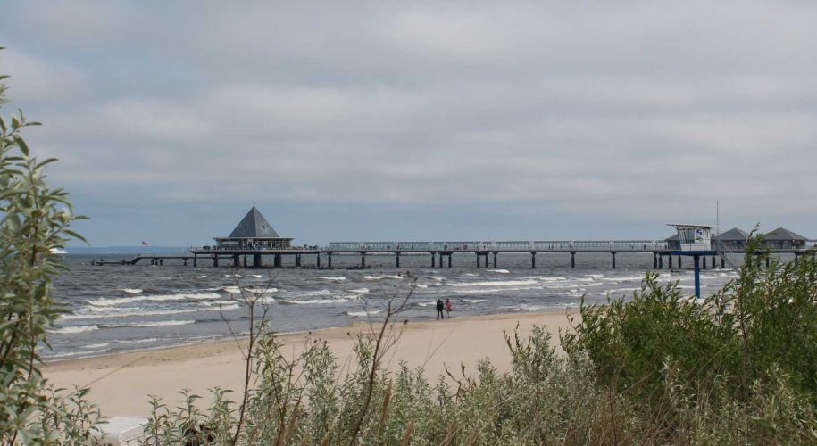 Strand an Ostsee bei Ahlbeck