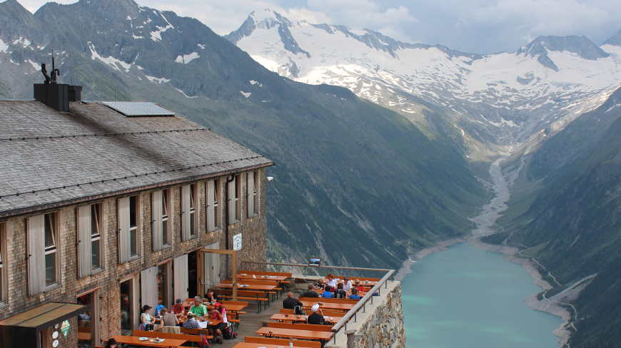 Olpererhütte im Zillertal