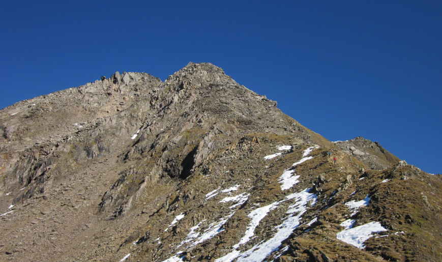 Aufstieg zur Ahornspitze ab Edelhütte