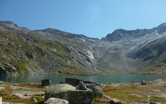 Wildgerlossee an der Zittauer Hütte: Ein Spaziergang am Ufer lohnt sich