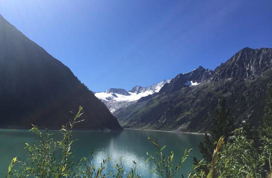 Foto vom Schlegeis Stausee Zillertal