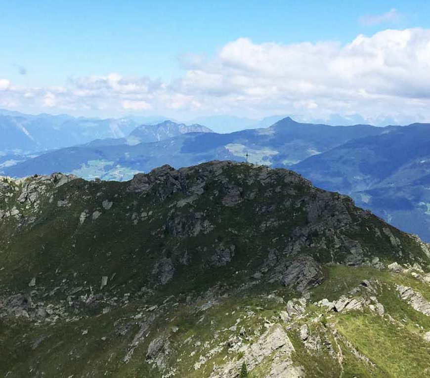 Blick auf Wetterkreuzspitze Zillertal