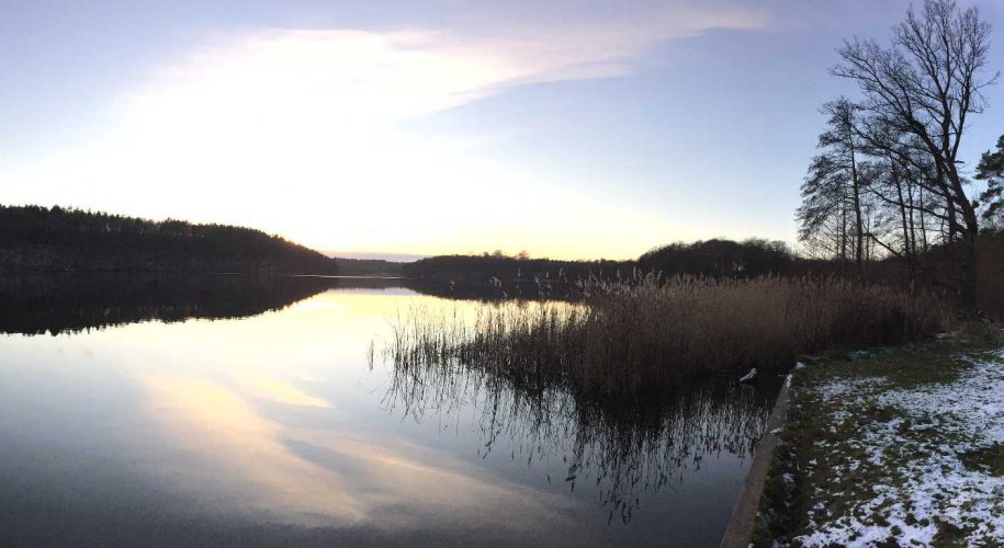 Blick auf den Liepnitzsee Bernau bei Berlin