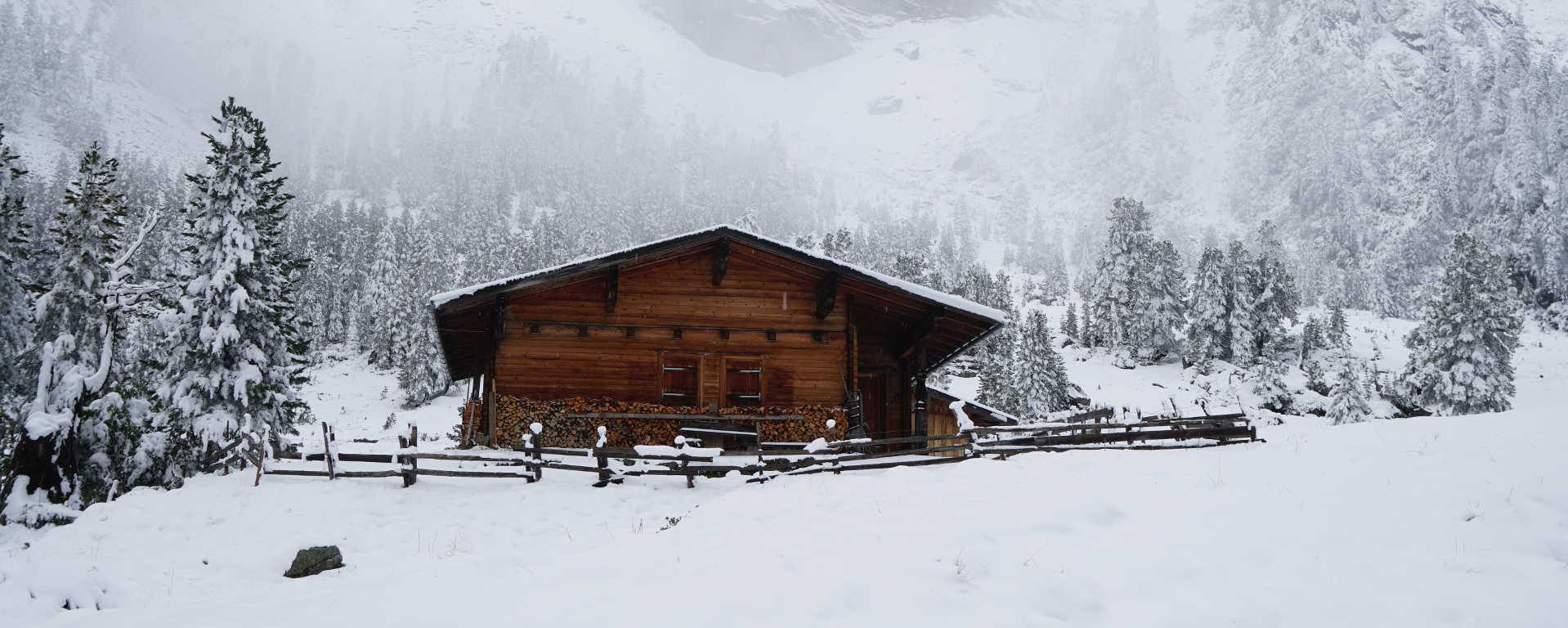 Zillertal Grawandalm Winterwandern