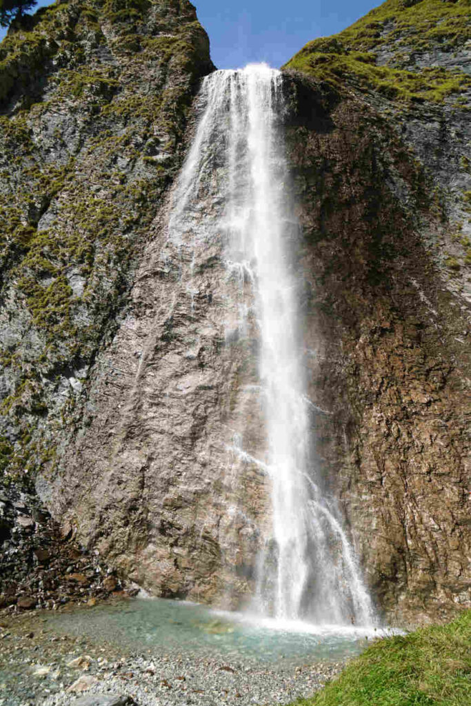 Schleierwasserfall Hintertux Zillertal