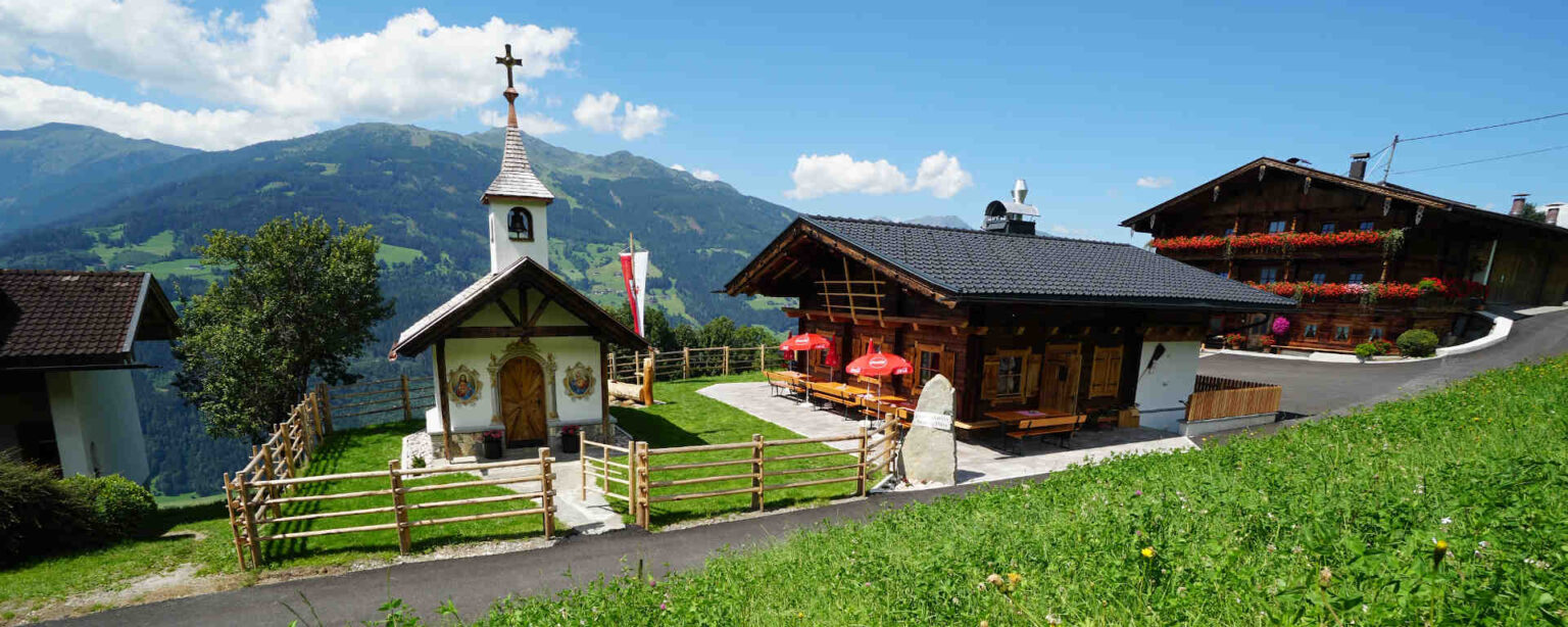 Stuana Hitte Distelberg Zillertal Wandern