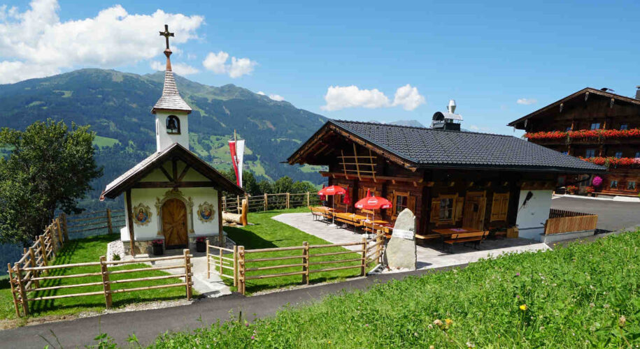 Stuana Hitte Distelberg Zillertal Wandern